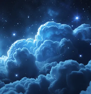 Clouds in space